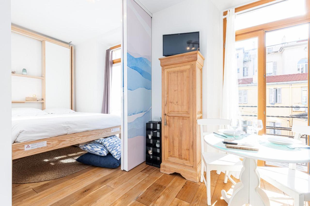 1 Bdr Downtown Near Place Massena Nice Extérieur photo